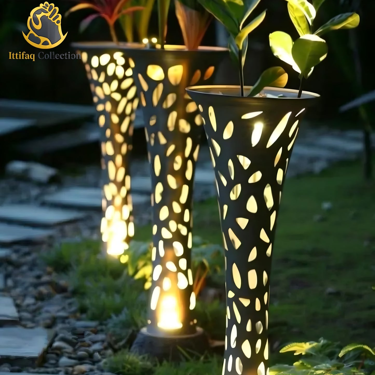 Premium CNC Laser Cut Metal Planter