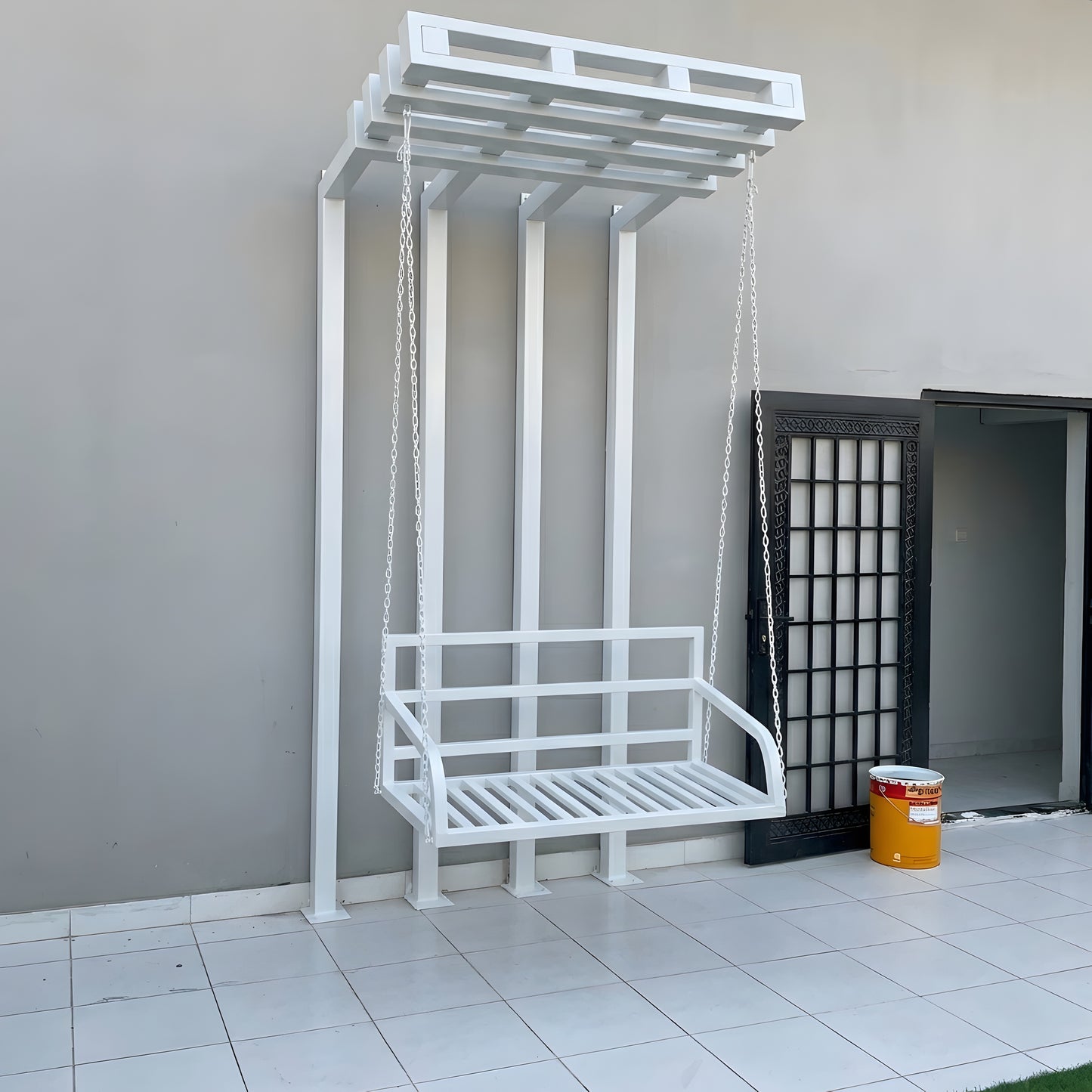 Premium CNC Laser Cut Metal Garden Swing