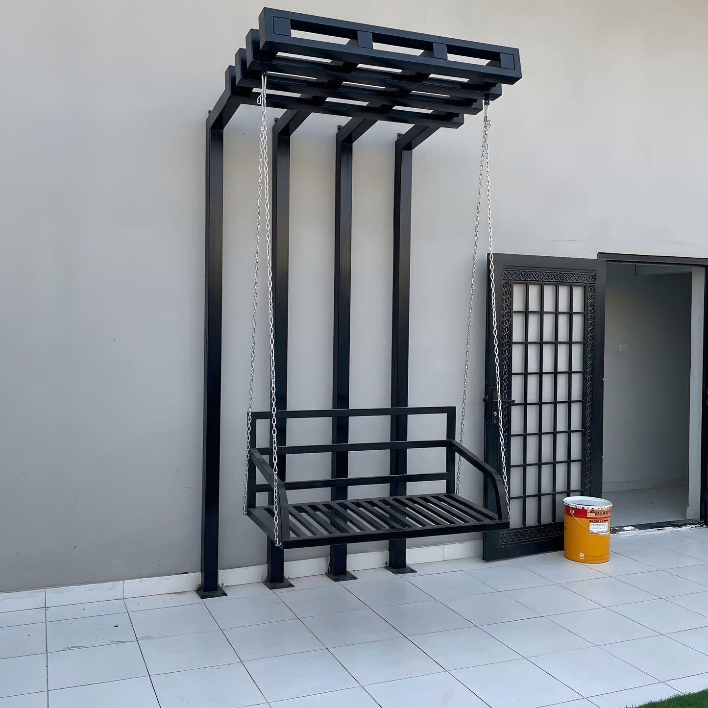 Premium CNC Laser Cut Metal Garden Swing